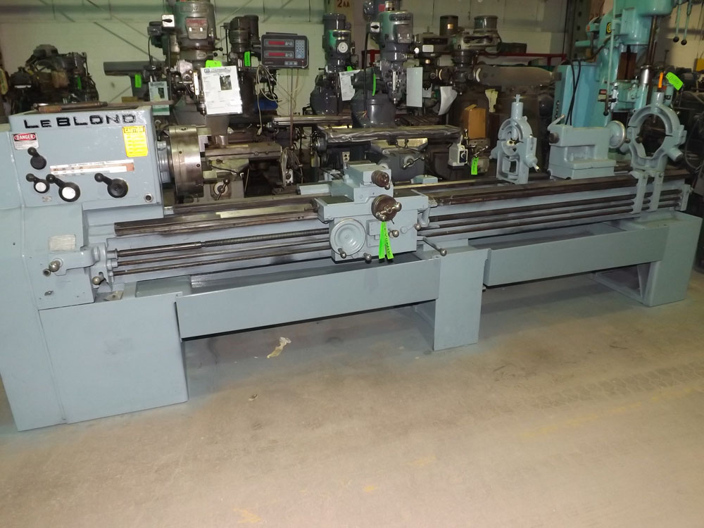 26" x 72" LeBLOND ... LATHE 2-3/16" SPINDLE HOLE